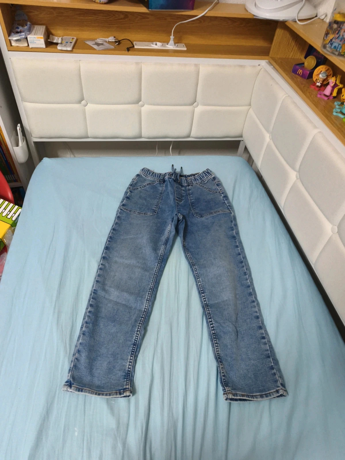Jean creeks bleu taille élastique